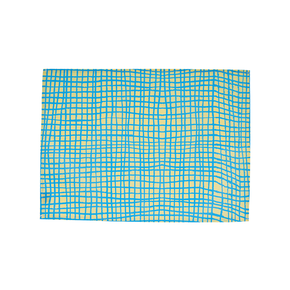 Goma Place mat Narrow check | 8000000works | エイトミリオン